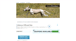 Desktop Screenshot of animalfreedom.com